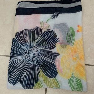 Floral scarf